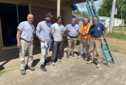 Local 66, IBEW Local 3, Local 79, and Retired NYPD were proud and honored to join Heart 9/11 in Armory, Mississippi for a tornado relief mission.